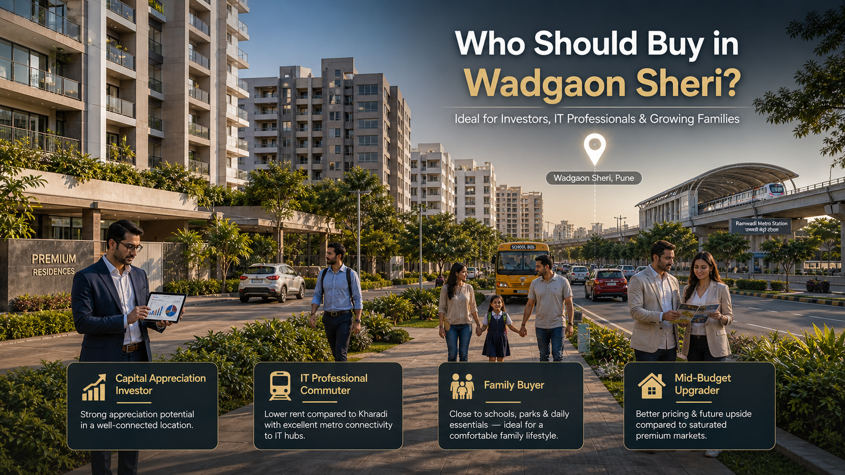 Who should Buy Property in Wadgaon Sheri | Zelo Agent Properties